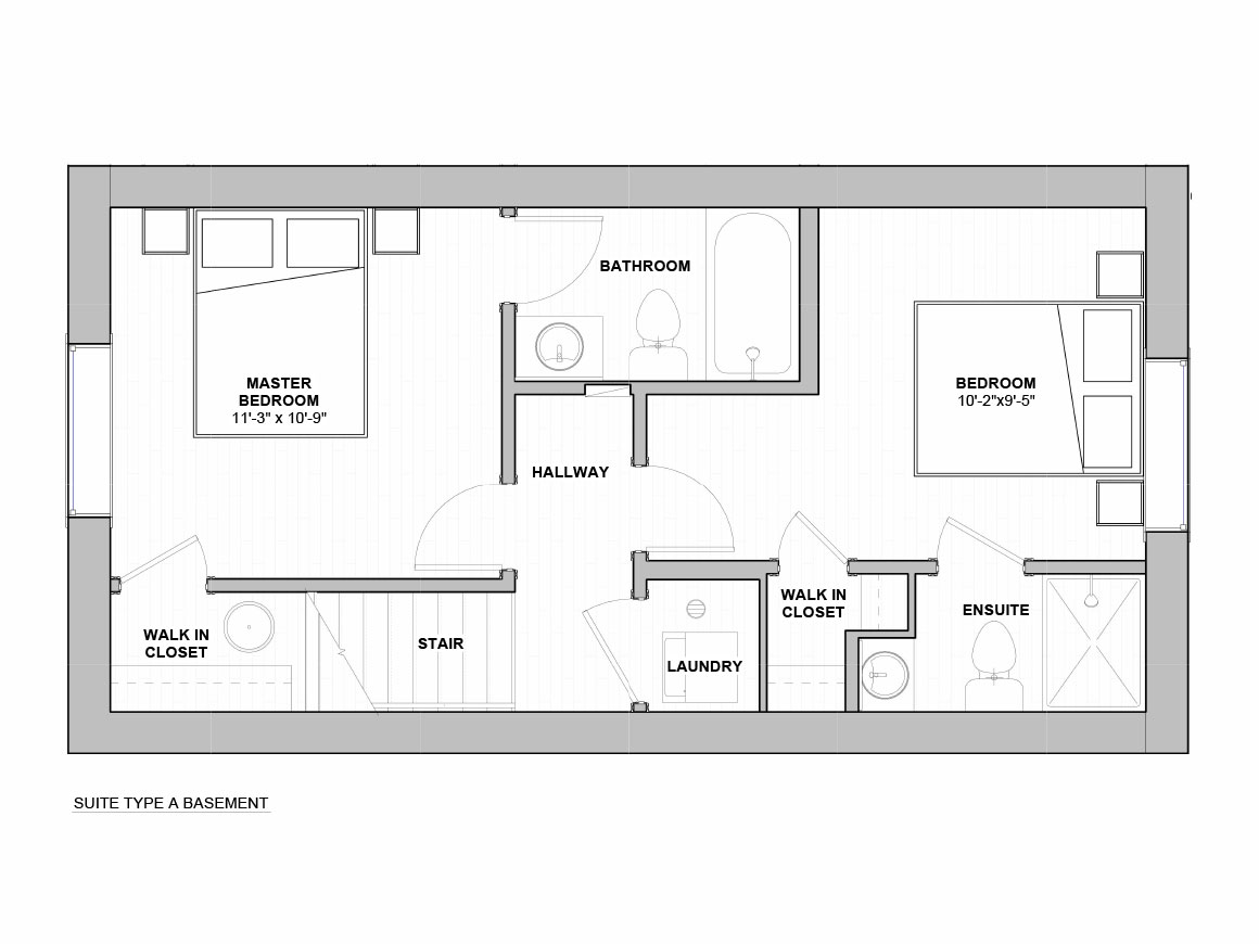 Suite-Type-a-Basement-map